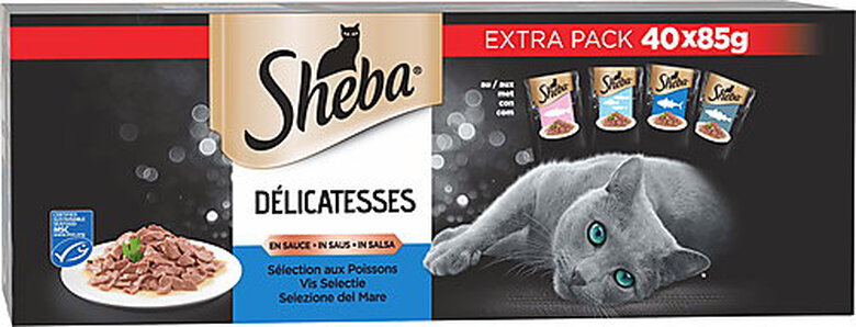 SHEBA - SHEBA Délices du Jour 120 Sachets fraîcheur pour chat
