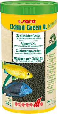 Sera - Aliments Cichlid Green XL pour Cichlidés d'Afrique Orientale - 1L