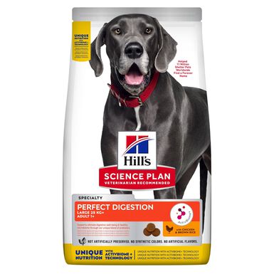 Hill's Science Plan - Perfect Digestion Large Breed Croquettes Pour Chien  - 12kg