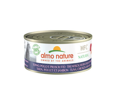 Almo Nature - Pâtée Hfc Natural Thon, Poulet Et Jambon - 150g