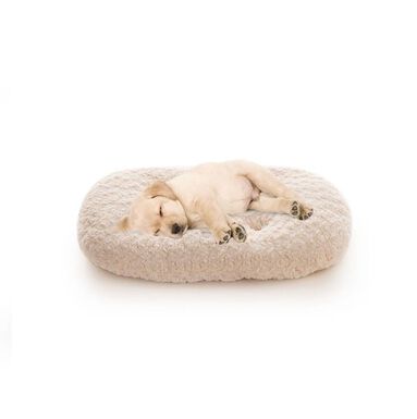 Leeby - Coussin Volutes Beige pour Chiens - S