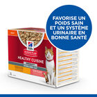 Hill’s Science Plan Healthy Cuisine Mijoté Pour Chat Adulte Stérilisé Au Poulet Et Légumes  - 12x80g image number null