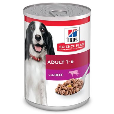 Hill's Science Plan - Adult Boite Pour Chien Au Bœuf  - 370g