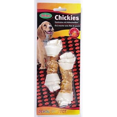 Bubimex - Friandises Os Noué Blanc au Poulet pour Chien - x2