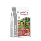 Nutrivia Nature Plus - Croquettes Naturelles au Poulet et Canard pour Chats Adultes - 2kg image number null