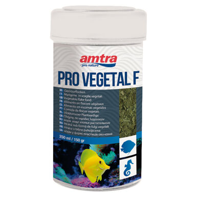 Amtra - Aliment Pro Vegetal Flake pour Poissons Tropicaux - 250ml