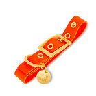 Pop Dog - Collier à Œillet Foufou Orange pour Chien - M image number null