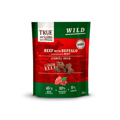 True Origins Wild - Friandises au Bœuf pour Chiens - 200g