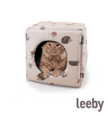 Leeby - Cube Hérisson pour Chats