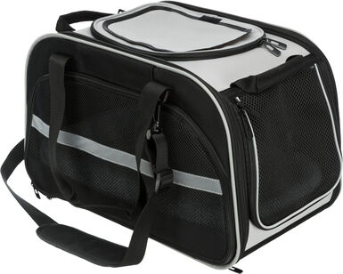 Trixie - Sac pour le transport et le séjour Valery noir/gris - 29 x 31 x 49 cm