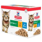 Hill's Science Plan - Kitten Multipack 12 Sachets Repas Pour Chaton Poulet Et Poisson  - 12x85g image number null