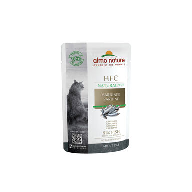 Almo Nature - Pochon Alternative Bouillon à la Sardine pour Chat - 55g