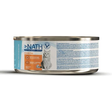 Nath Veterinary Diet - Aliment humide Diabetic pour Chat - 200G