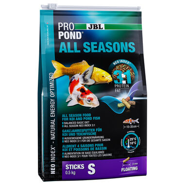 JBL - Aliment Propond All Seasons pour Koïs et Poissons de Bassin - 500g