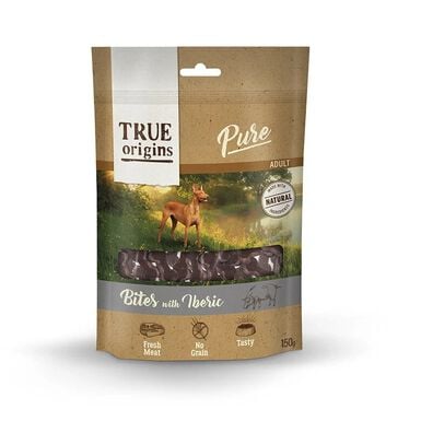 True Origins Pure - Bouchées au Porc Ibérique pour Chiens - 150g