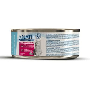 Nath Veterinary Diet - Aliment humide Gastro Intestinal pour Chat - 200G