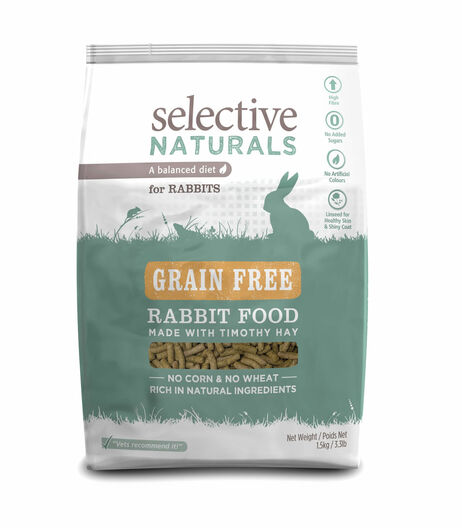 Suprême Sélectif Lapin Sans Céréales 1,5 kg Nourriture pour lapin