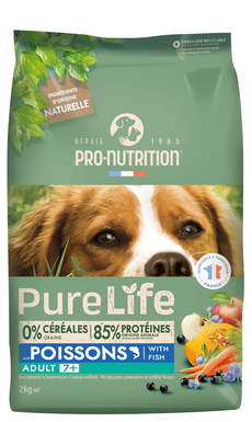 Pro-Nutrition - Croquettes Pure Life Chien 7+ Adult - 2kg