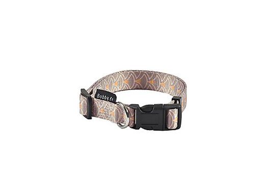 Bobby - Collier Geisha Taupe S pour Chiens - 40cm image number null