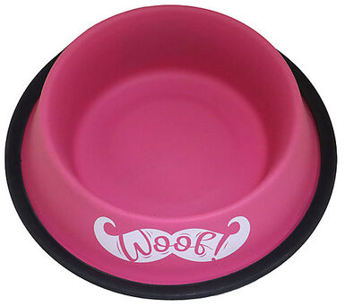 Croci - Bol Acier Pivoine Fuchsia pour Chiens - 710ml