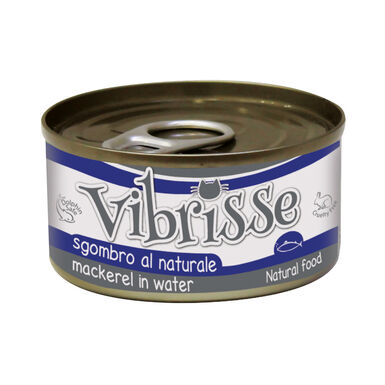 Vibrisse - Pâtée Natural Food au MAQUEREAU pour Chats -70g