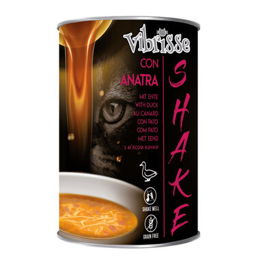 Vibrisse - SHAKE SOUPE AU Canard POUR CHATS - 135g