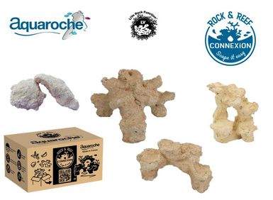 Aquaroche - Déco Rock & Reef Kit 4 (146) pour Aquarium