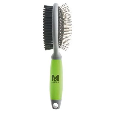 Moser - Brosse Double Face - 2 en 1 pour Chien et Chat