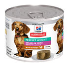 Hill’s Science Plan Perfect Weight Adult Small&Mini Mousse Chien Adulte Petite Race Dinde,  - 200g image number null