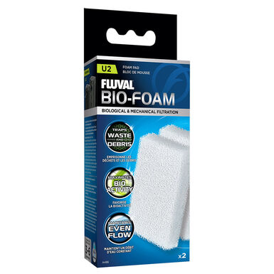 Fluval - Blocs de Mousse Bio-Farm U2 A470 pour Filtre - x2