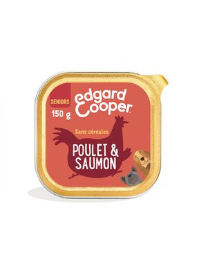 Edgard & Cooper - Pâtée Senior Poulet & Saumon - 150g