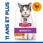 Hill's Science Plan - Senior 11+ Croquettes Pour Chat Agé Au Poulet  -  1,5kg image number null