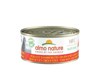 Almo Nature - Pâtée Hfc Natural Poulet Et Crevettes - 150g