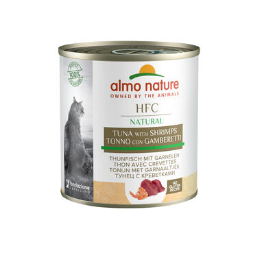 Almo Nature - Pâtée Hfc Natural Thon Crevettes - 280g