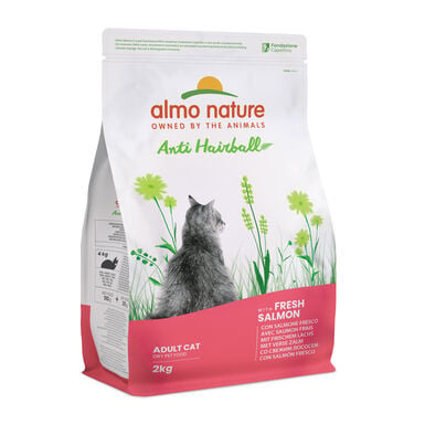 Almo Nature Holistic Fonctionnel - Anti-Hairball Saumon - Sac 2 Kg