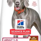 Hill's Science Plan - No Grain Adult Croquettes Sans Céréales Chien Adulte Grande Race Poulet -12kg image number null