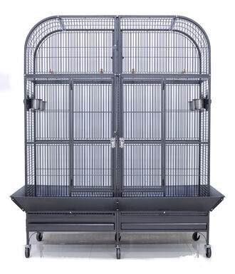 United Bird - Cage /Volière Palatino pour Perroquets - 164,5x84,5x182,5cm