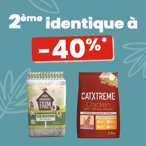 2ème à -40%€* 