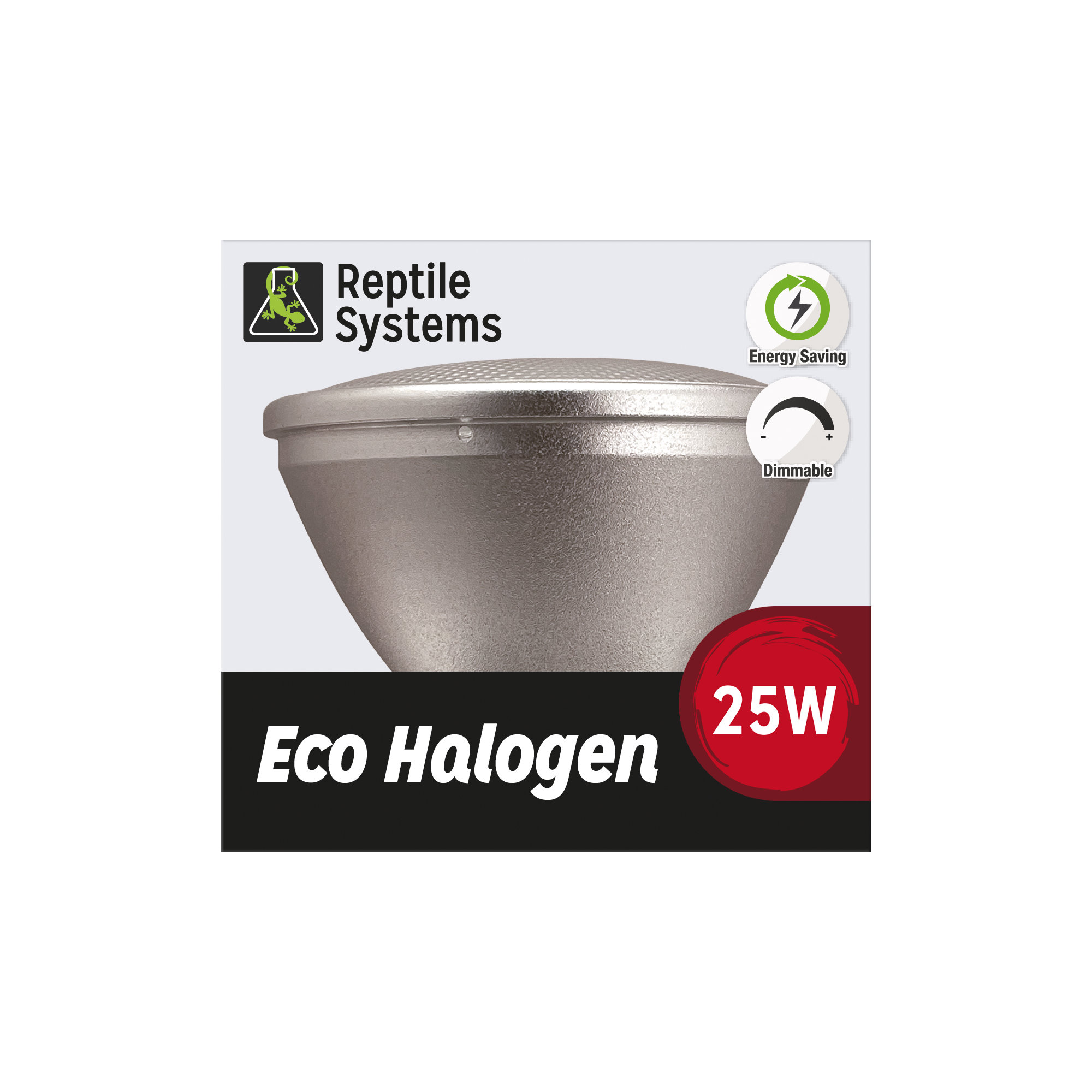 Reptile Systems - Lampe Chauffante Infrarouge Eco Halogen pour Terrarium - 25W/220V